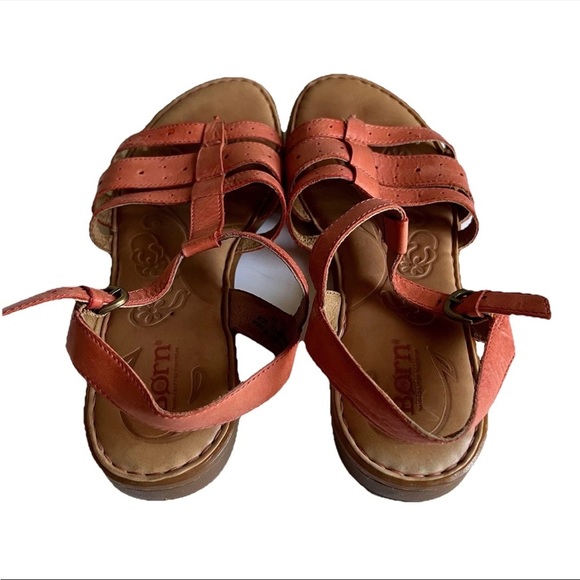 Born Women’s Sandals Size 10M | Strappy Leather, Open Toe, Chic + Comfy - Picture 10 of 13